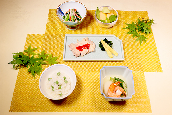 メニューの写真