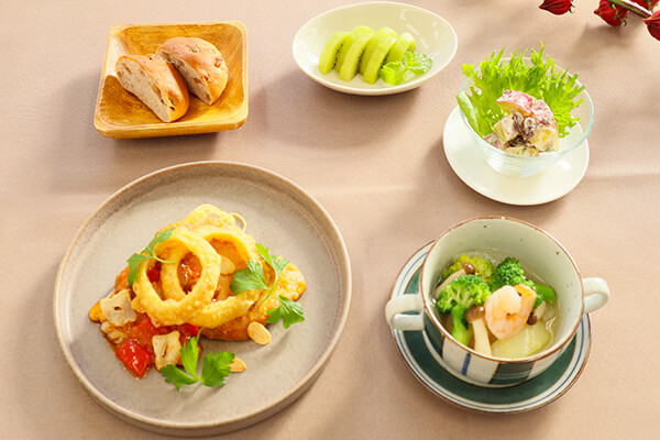 メニューの写真