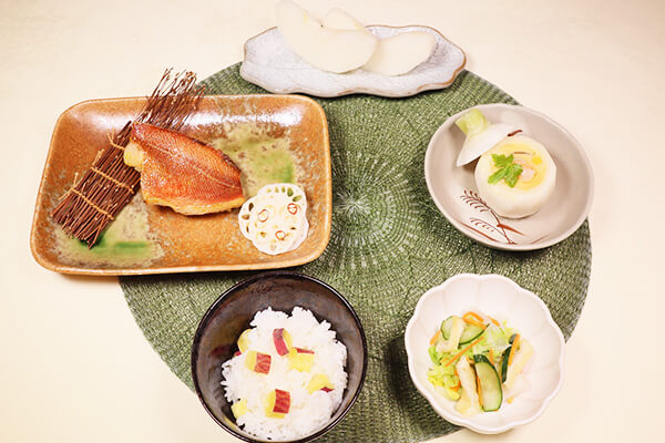 メニューの写真